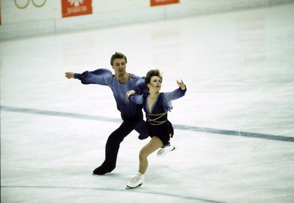 Torvill and Dean en route to Olympic gold in Sarajevo in 1984 ©Getty Images