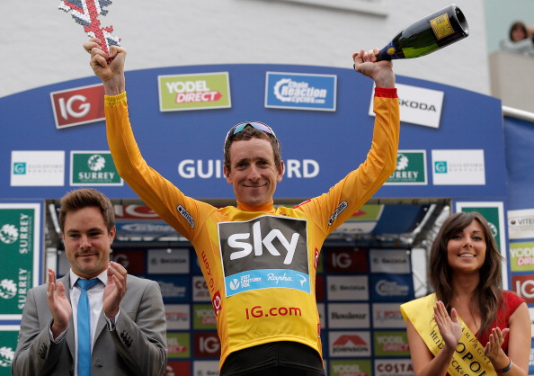 Britain's Bradley Wiggins will hope to defend his Tour of Britain crown in September ©Getty Images