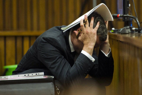 A Pretoria courtroom saw images of Oscar Pistorius' blood-splattered house in his murder trial today ©AFP/Getty Images