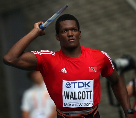Adidas has already worked with the TTOC for the past two Olympic cycles, pictured here in his Adidas kit is London 2012 javelin gold medallist Keshorn Walcott ©AFP/Getty Images