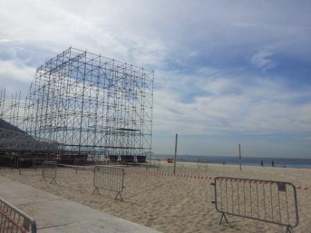 Beach Volleyball on Copacabana Beach will be a particular highlight ©ITG