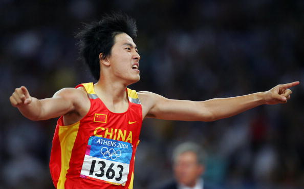 China's Liu Xiang has been unveiled as one of the 37 Athlete Role Models for the Nanjing 2014 Youth Olympics ©AFP/Getty Images
