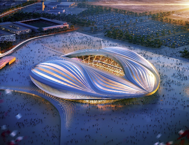 Construction work has begun on the 40,000-seater Al Wakrah Stadium in Qatar ©Qatar2022