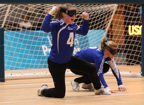 Georgie Bullen (left) has said that UK Sports decision is "too soon" following major changes to the set up of the GB goalball team ©Getty images