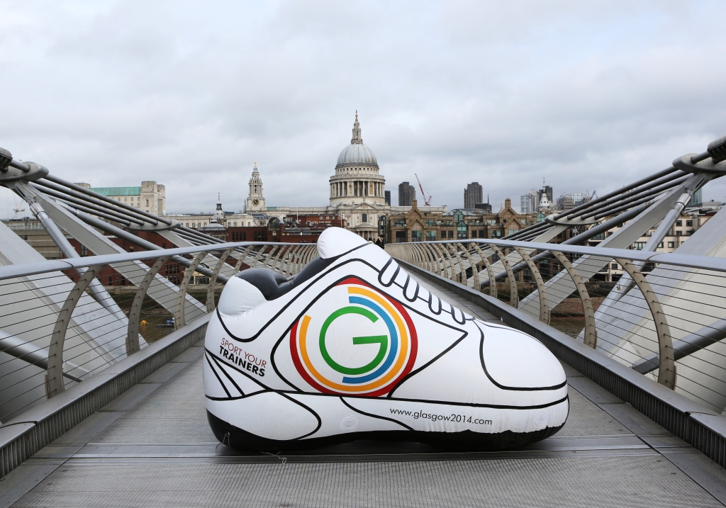 Glasgow 2014 is calling on young people across the UK to Sport their Trainers on Commonwealth Day ©Glasgow 2014