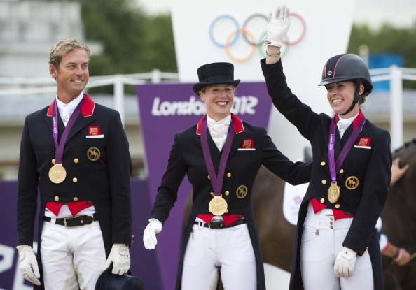 It was a golden London 2012 for British dressage as the nation won its first ever Olympic medals in the sport ©AFP/Getty Images