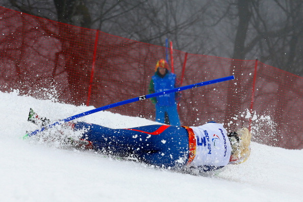 It's been a day of challenges at the Alpine Centre, as Great Britain's Kelly Gallagher has proved ©Getty Images