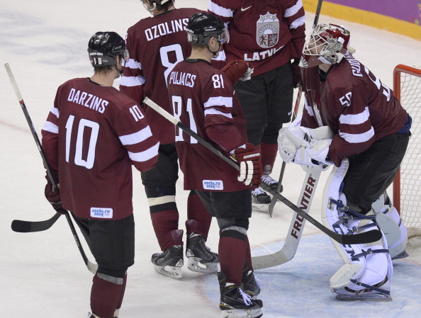Latvia face disqualification from Sochi 2014 if a second player is found to have failed a drugs test ©AFP/Getty Images