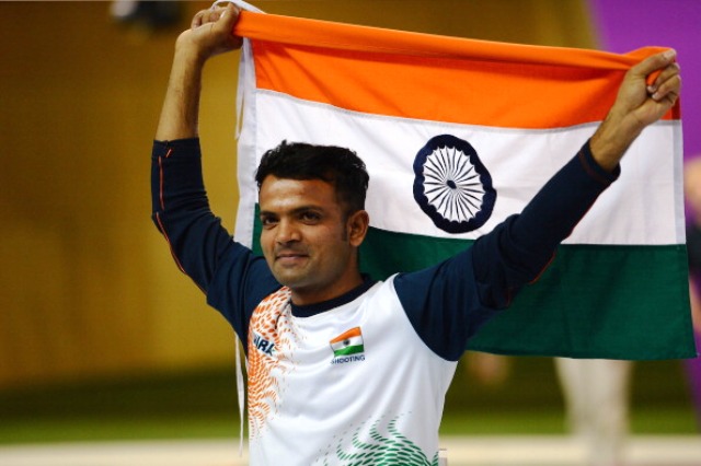 London 2012 silver medallist Vijay Kumar is one of 33 Indians heading to the US but teammates Gangadhar Sharma and Mohinder Singh have stayed at home ©Getty Images 