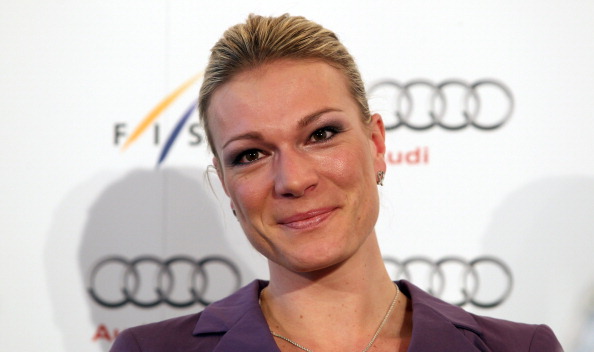 Maria Höfl-Riesch has retired from international competition ©Bongarts/Getty Images