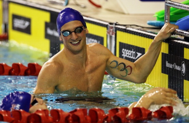 Michael Jamieson's silver medal at London 2012 along with two bronze for Rebecca Adlington was a disappointing return for British Swimming ©Getty Images 