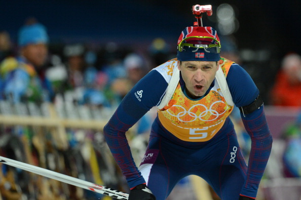 Ole Einar Bjoerndalen will continue his illustrious biathlon career until 2016 ©AFP/Getty Images