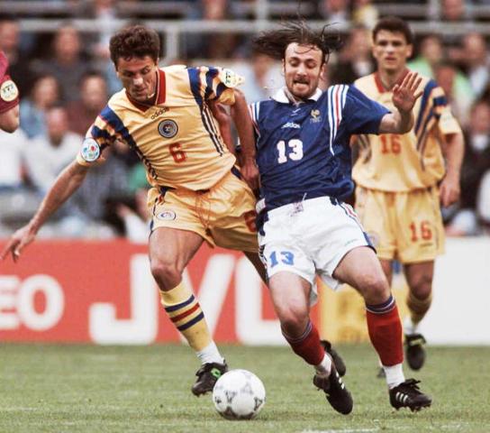 Popescu played 115 times for Romania and appeared at three World Cups ©AFP/Getty Images