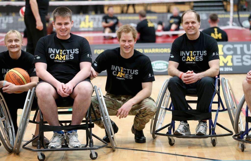 Prince Harry was at the Copper Box Arena in London today to launch the new Invictus Games ©InvictusLondon