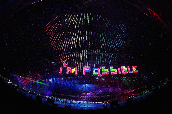 The Closing Ceremony sought to prove that the impossible is possible ©Getty Images