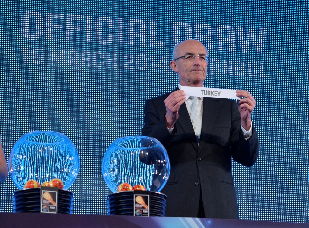 The Official Draw for the 2014 FIBA World Championship for Women took place at the Ciragan Palace in Istanbul ©2014 FIBA