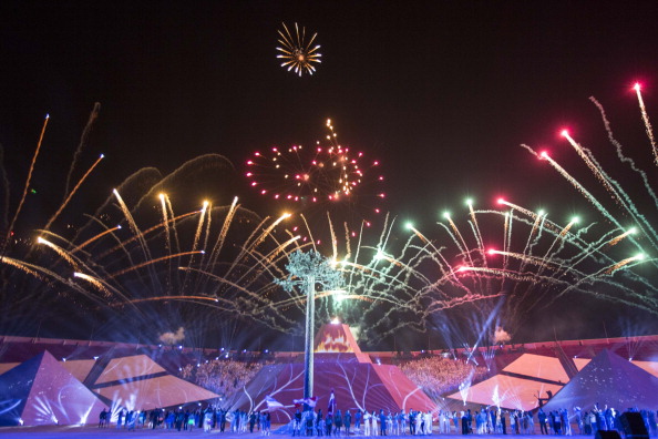 The South American Games kicked off with a bang on Friday with the official Opening Ceremony ©LatinContent/Getty Images