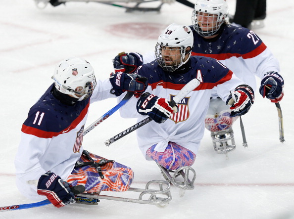 The US celebrate taking the lead ©Getty Images