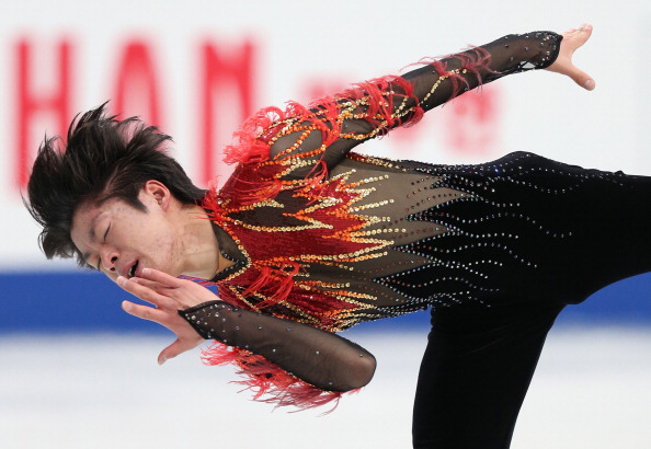 Two key errors from Tatsuki Machida in his free programme were enough to deny him the gold ©Kazuhiro Nogi/AFP/Getty Images
