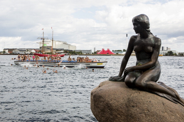 Copenhagen's much beleaguered Little Mermaid ©AFP/Getty Images