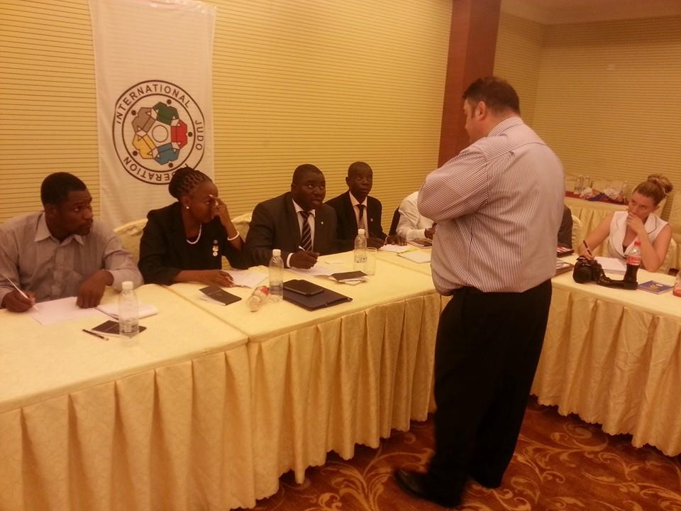 The IJF Development Project in Lusaka introduced delegates to a wide range of new concepts and skills ©ITG