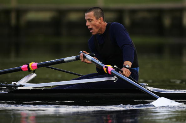 The suffering is clear on Rob Waddell's face after his testing final race against Mahe Drysdale on Lake Karapiro in March 2008 ©Getty Images