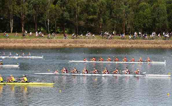 Rowing at the Sydney World Cup 2014©Getty Images 