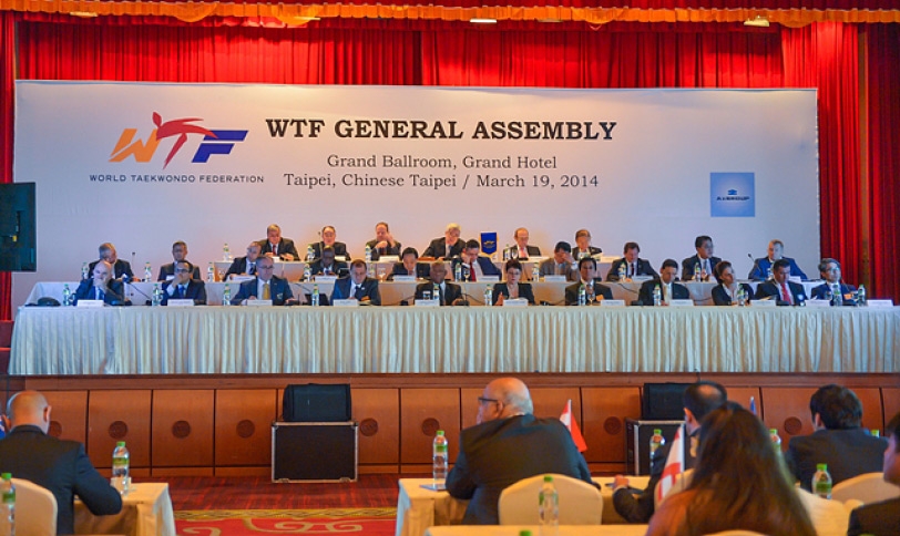 The WTF has unamiously approved amendments to its Statutes and competition rules and poomsae competition rules at a General Assembly in Chines Taipei ©WTF