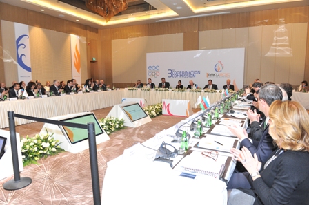 The 3rd European Olympic Committees Coordination Commission heard that more than 6,000 athletes will compete in 19 sports at Baku 2015 ©Baku 2015