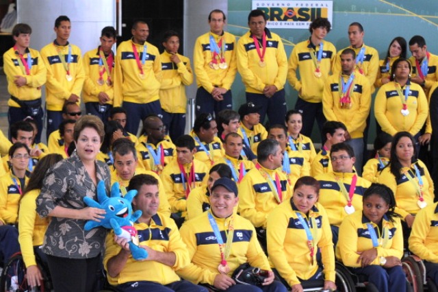 Brazil topped the medals table at the 2011 Parapan American Games in Guadalajara, Mexico ©AFP/Getty Images