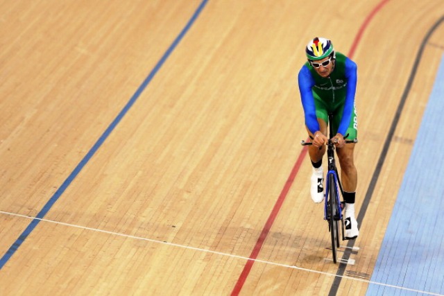 Brazilian Soelito Gohr was the only non-British winner on the final day at the Bicentenary Velodrome in Aguascalientes ©Getty Images