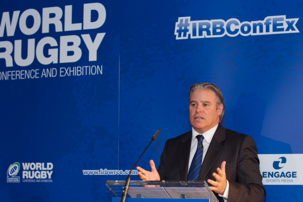 Brett Gosper, chief executive of the IRB, has joined the panel for the session on "The New Face of Leadership" ©Getty Images
