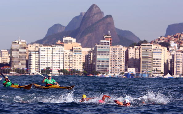 Concerns also remain in open water swimming, where pollution fears have grown since Copacabana Bay hosted events during the 2007 Pan American Games ©Getty Images