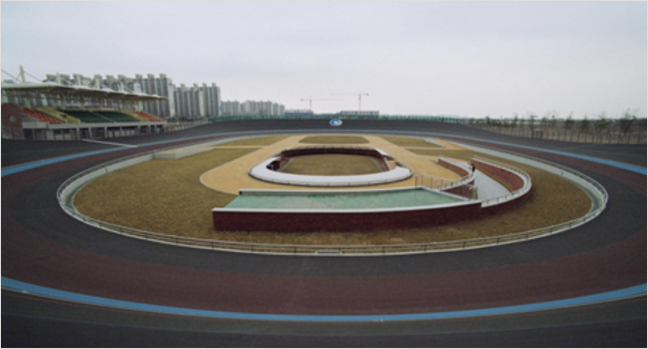 Concerns have been raised over the unusual nature of the track where track cycling at Incheon 2014 ©Incheon 2014