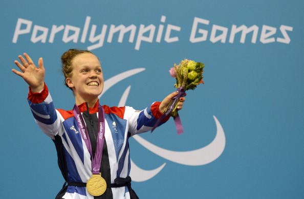 Ellie Simmonds, who won four medals including two gold at London 2012, is one of a host of British Paralympic swimmers who are medal prospects for Rio 2016 ©AFP/Getty Images