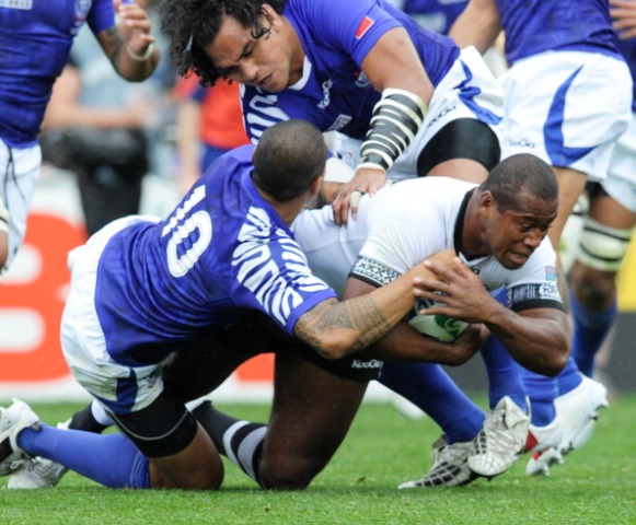 Fiji and Samoa will meet in Suva on the final match-day of the Pacific Island Conference on June 21 ©AFP/Getty Images