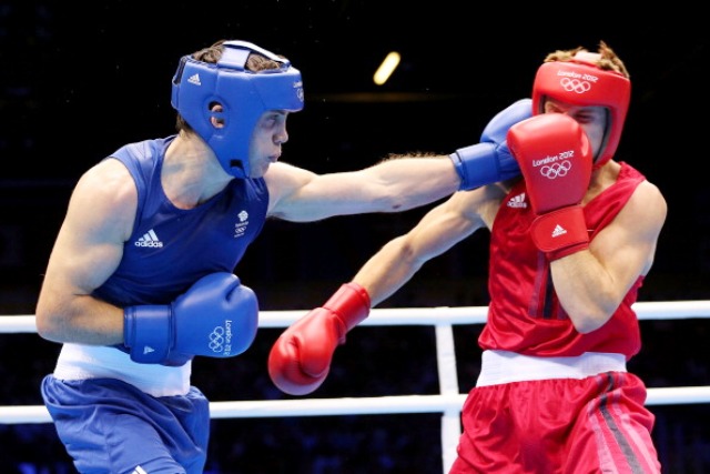 Fred Evans won Olympic silver at London 2012 in the welterweight division ©Getty Images 