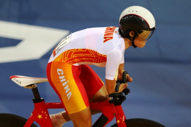 Jianping Ruan claimed a world title and world record in the women's C4 500m sprint event ©Getty Images 