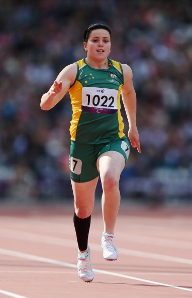 Jodi Elkington competing over 400m during the London 2012 Paralympics ©Getty Images