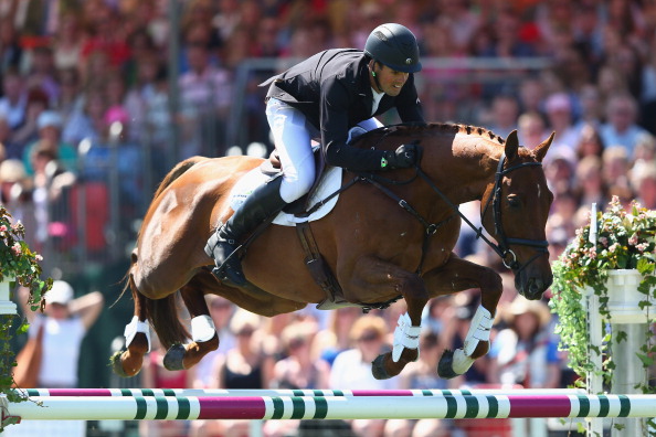 Jonathan Paget has been disqualified from last year's Burghley Horse Trials in his horse's doping case ©Getty Images