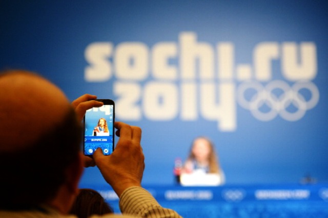 Journalists had access to free internet services for the first time at an Olympic Games in Sochi ©AFP/Getty Images