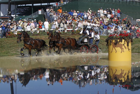 Lexington, one of two bidders for the 2018 World Equestrian Games, hosted the event in 2010 ©MCT via Getty Images
