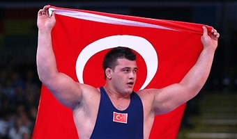 London 2012 bronze medal winner Riza Kayaalp of Turkey secured his fourth European title in Vantaa ©Getty Images 