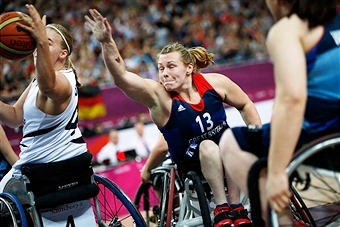 Louise Sugden is one of 12 players named to the British squad for the Women's Wheelchair Basketball World Championships ©Getty Images 
