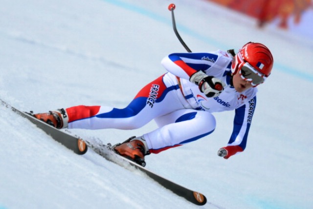 Marie Bochet dominated the slopes in Sochi winning four gold medals ©AFP/Getty Images