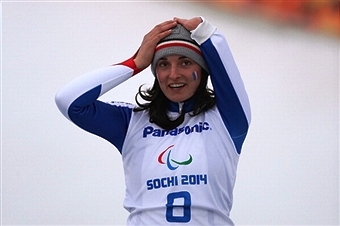 Marie Bochet has been voted the IPC's Best Female Athlete at Sochi 2014 ©Getty Images 
