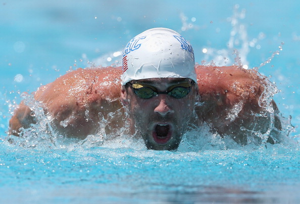 Michael Phelps is back in the pool racing competitively after retiring following London 2012 ©Getty Images