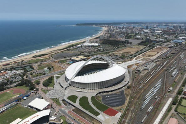The Moses Mabhida Stadium would be the centrepiece if Durban wins its bid to host the 2022 Commonwealth Games ©Getty Images