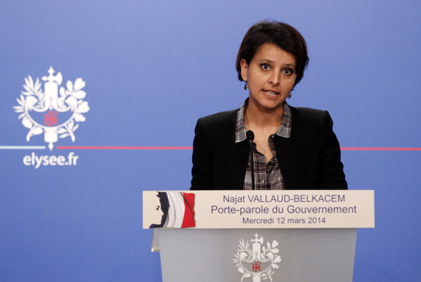 Najat Vallaud-Belkacem, pictured last month, has been unveiled today as the new French Sports Minister ©Getty Images