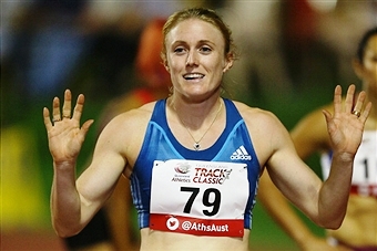 Olympic champion Sally Pearson will lead the Australian athletics squad at Glasgow 2014 ©Getty Images 